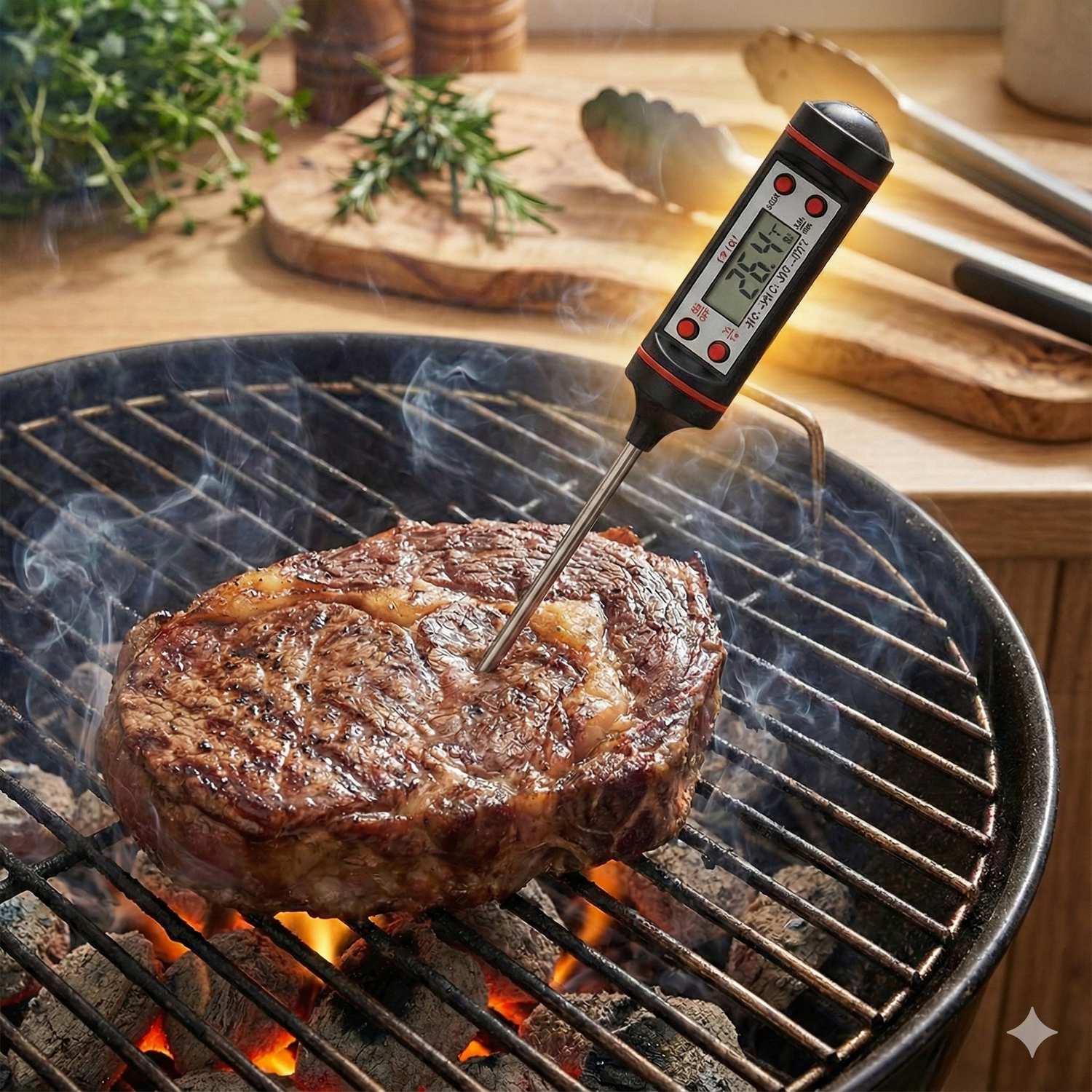 Digital Kitchen Thermometer Model TP101