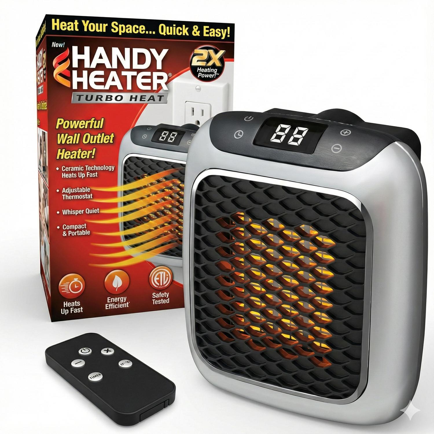 Smart Remote Controlled Room Heater